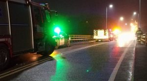 Accidente de tránsito en el puente Cruces dejó a una mujer lesionada