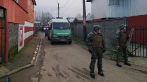 Allanamientos en la Población Norte Grande II y Pablo Neruda de Valdivia terminó con cinco personas detenidas