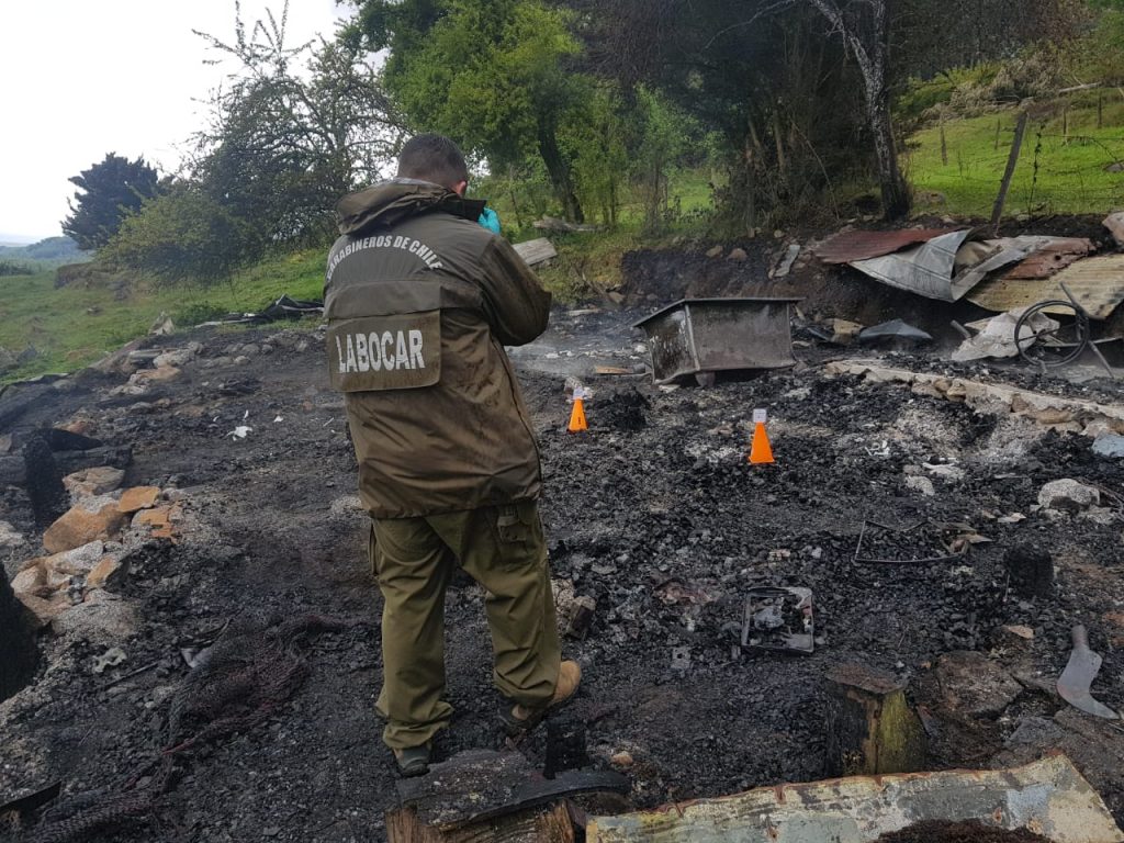 Un hombre de la tercera edad murió tras incendio de su vivienda en la localidad de Pumol Alto en Futrono