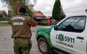 Incendio destruyó totalmente un local de venta de alimentos en Lago Ranco