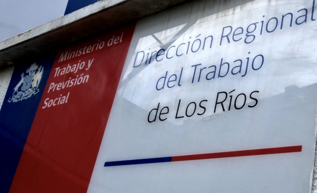 Cierran Dirección del Trabajo de Los Ríos por usuario COVID-19 positivo: Descartan riesgo de funcionarios