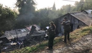 Los Lagos: Casa terminó destruida tras incendio y horas más tarde un segundo inmueble se quemó