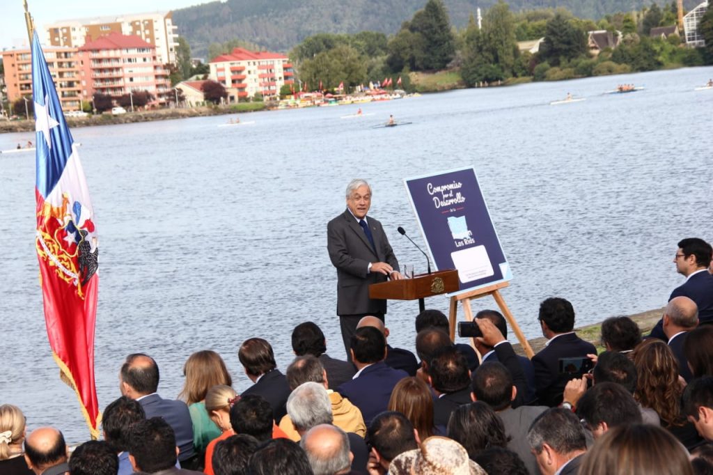 Sin novedades: Piñera anunció inversión de ocho mil millones de dólares en Plan de Desarrollo para Los Ríos