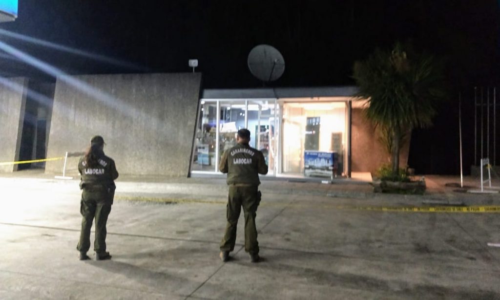 Detienen a integrante de una banda que con oxicorte robó caja fuerte de servicentro de Mariquina