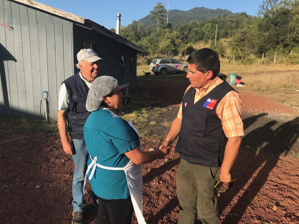 26 agricultores de Los Ríos recibirán aporte luego de la afectación por incendios forestales