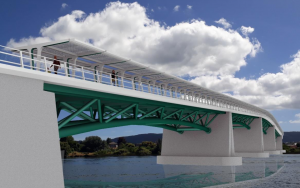 A fin de año proyectan iniciar obras del puente Cochrane en Valdivia