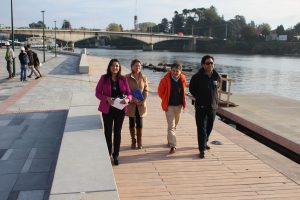 Primer tramo de remodelación de la Costanera de Valdivia se inaugurará en junio