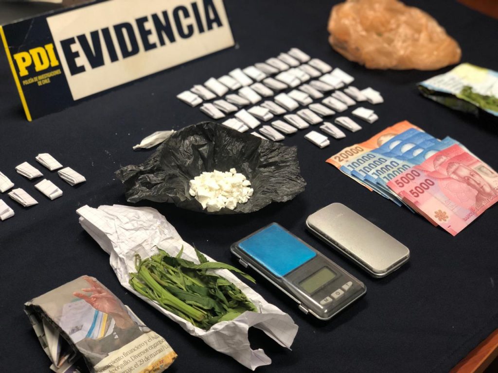 Detienen a hombre que vendía droga a “Delivery” en Valdivia