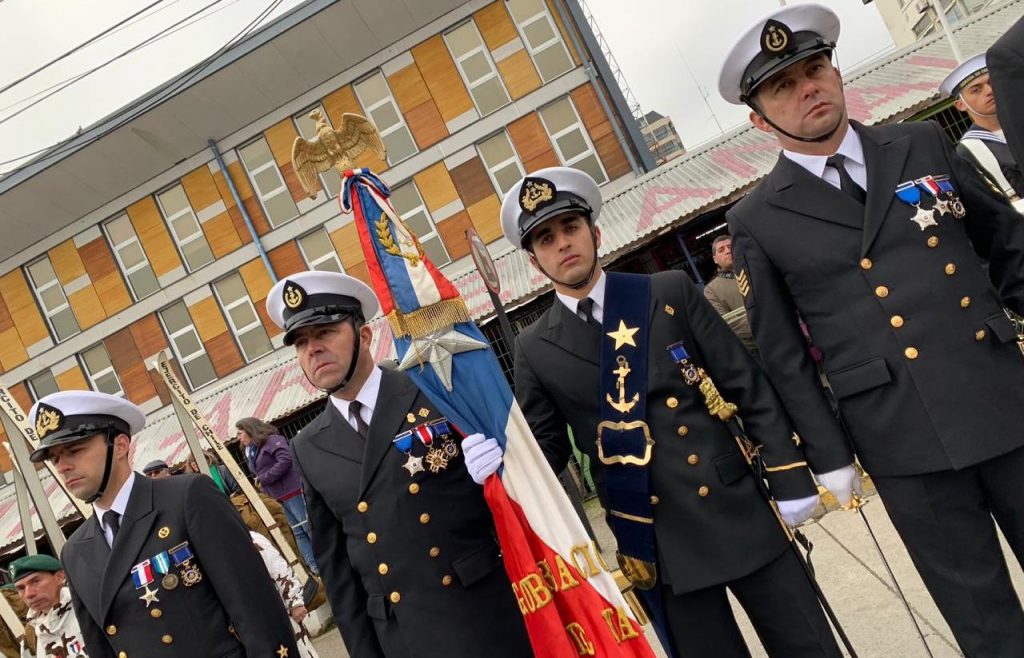 Así fue la ceremonia valdiviana en conmemoración de las Glorias Navales