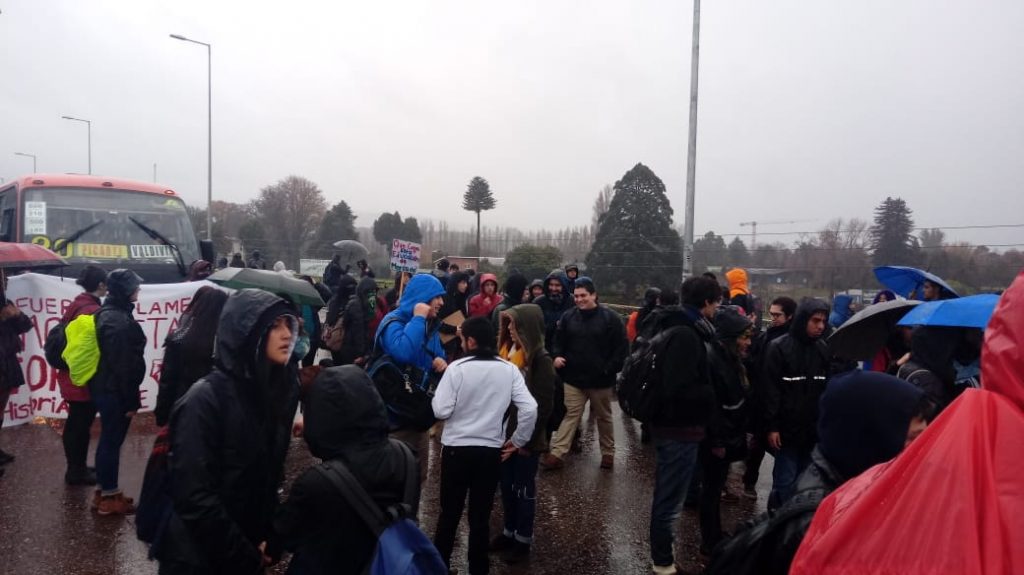 Valdivia: Marcha por polémico cambio de asignaturas terminó con incidentes y tres detenidos