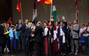 BAFUACh se quedó con el segundo lugar en danzas folclóricas tradicionales de Festival en Lituania