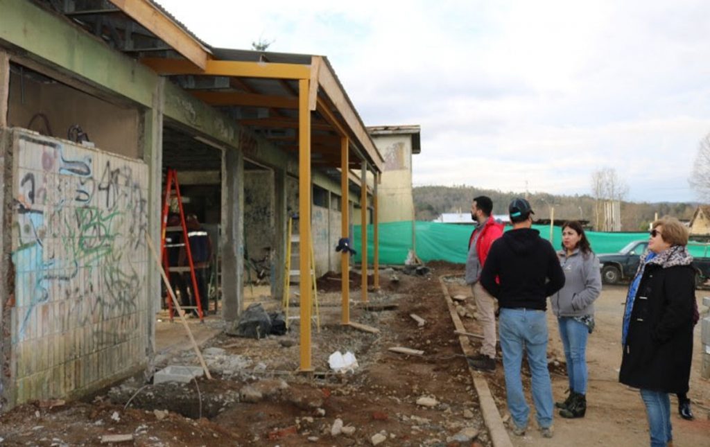 Estación de Ferrocarriles de Reumén pone en marcha su restauración y sería entregada en octubre