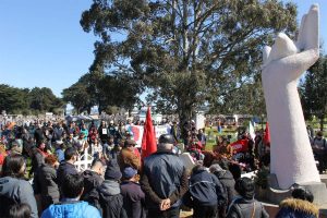 Organizaciones sociales recordaron a víctimas de la Dictadura con romería en Valdivia