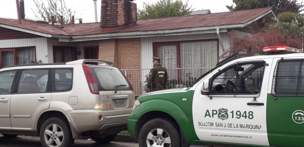 Carabineros frustró robo en casa del Alcalde de Mariquina