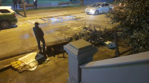 Investigan destrozos en la Municipalidad de La Unión: Parte de su mobiliario fue quemado