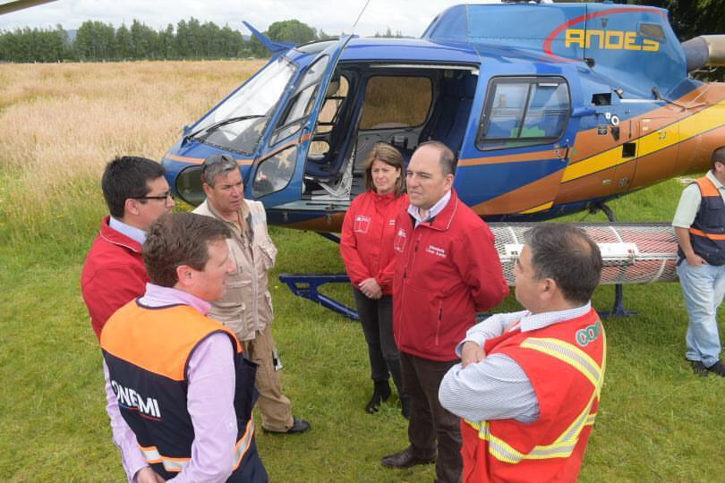 Disponen de moderno helicóptero para combatir incendios forestales en la temporada estival en Los Ríos