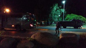 Con diez personas detenidas finalizaron los disturbios durante la Noche Valdiviana