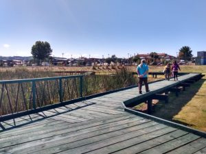 Parque Urbano Catrico: Manifestación por administración del recinto marcó inauguración en Valdivia