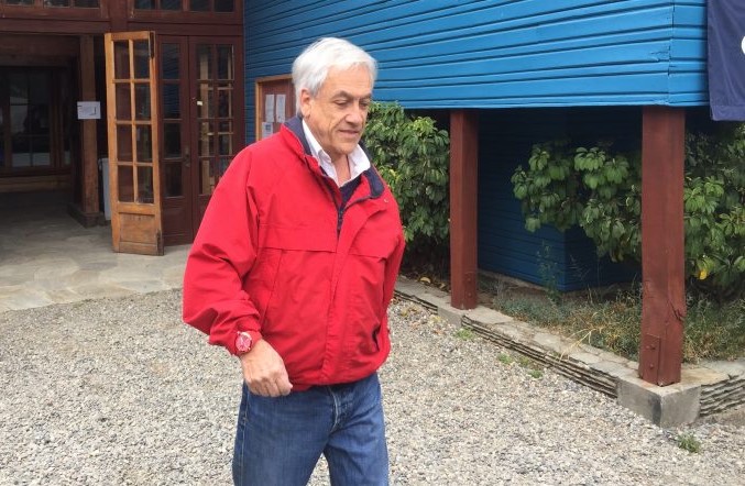 Bajo estricta reserva Piñera realizó actividad en zona rural de Panguipulli