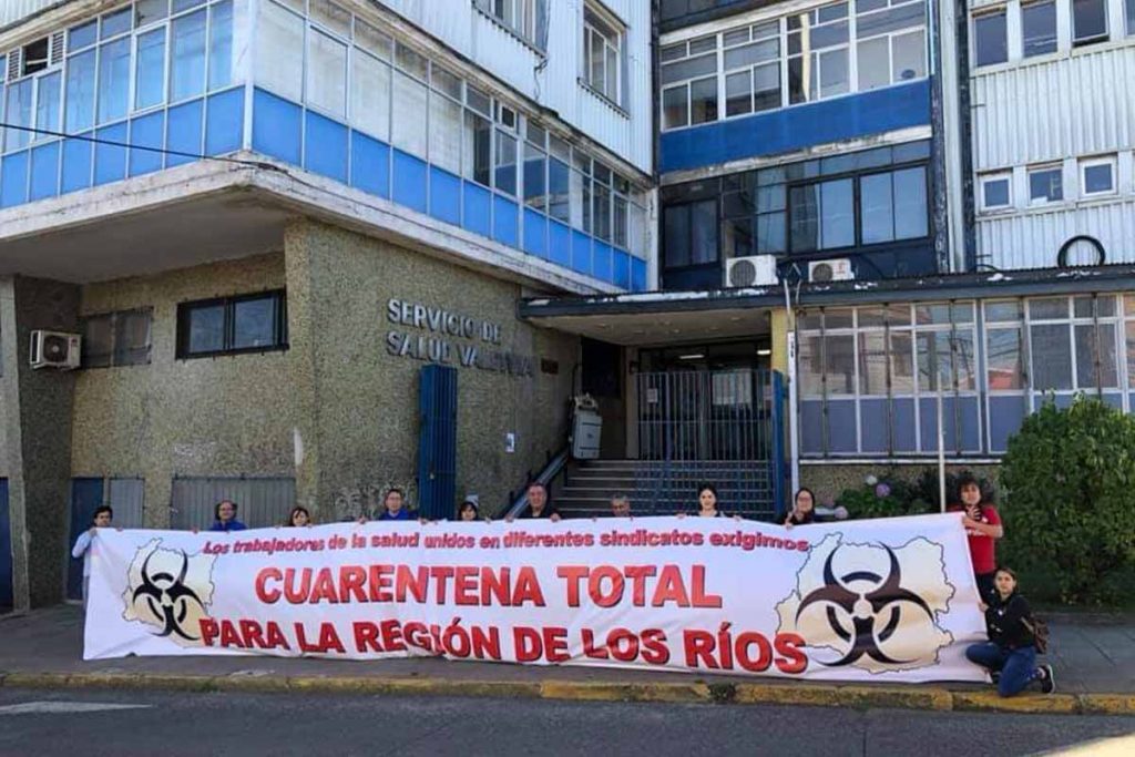 Funcionarios de salud exigen al Gobierno cuarentena total para la Región de Los Ríos