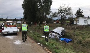 Conductor murió tras choque frontal en ruta de Puerto Nuevo en La Unión