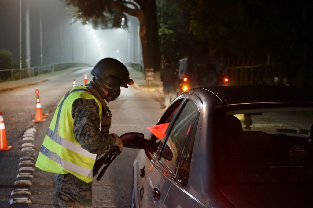 En Los Ríos 1.145 personas han sido detenidas en toque de queda: Casi el 90% no tenía salvoconducto