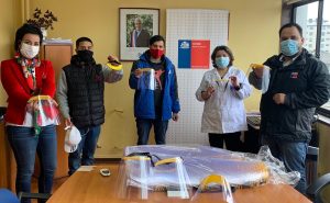 Autoridad Sanitaria de Los Ríos recibió un centenar de escudos faciales para fiscalizadores