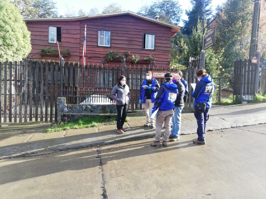 Reconstituyen escena en caso de hombre que disparó en el ojo a un carabinero en Futrono