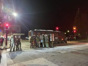 Manifestación en apoyo al pueblo mapuche deja al menos cuatro detenidos en Valdivia