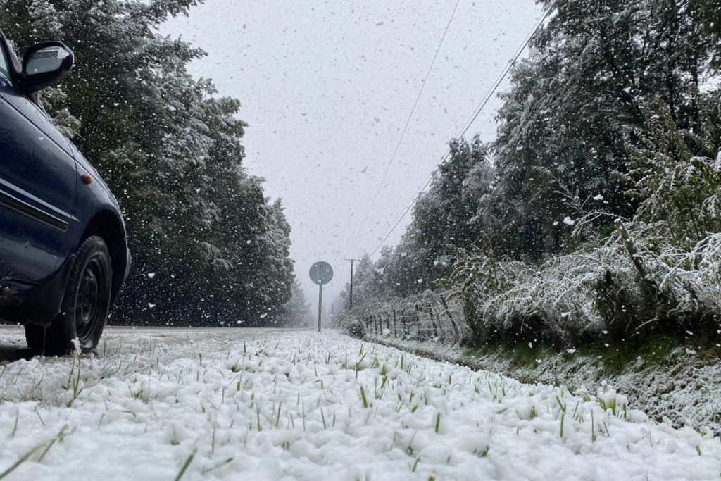 Declaran Alerta Temprana Preventiva por eventuales nevadas en la Región de Los Ríos