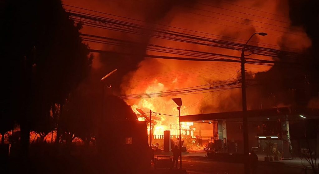 Detienen a segundo sujeto presuntamente involucrado en incendio de la municipalidad de Panguipulli