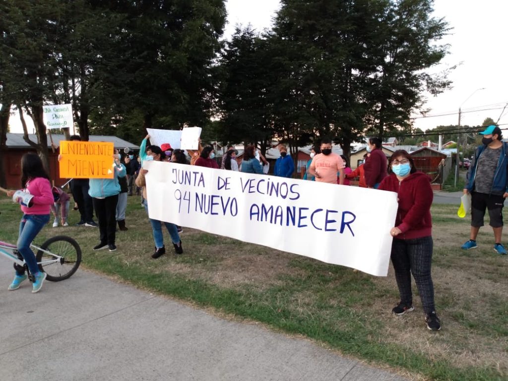 Valdivia: Vecinos de Guacamayo protestaron exigiendo mayor resguardo policial