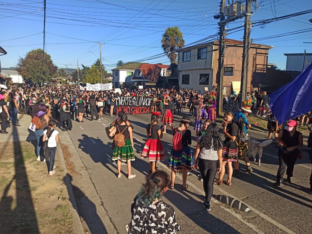 Cientos de personas marcharon en Valdivia por el Día Internacional de la Mujer