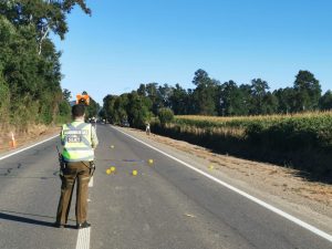 Investigan presunto doble atropello a peatón en ruta de Mariquina: El primer conductor se habría fugado