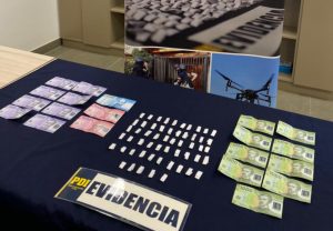 Detienen a mujer por microtráfico de cocaína base en Valdivia