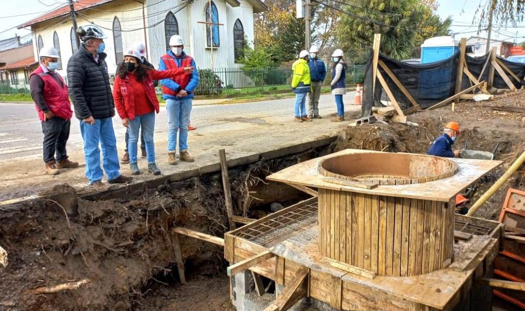 En septiembre terminaría construcción de colector de aguas lluvias Balmaceda - Matta en barrio Collico