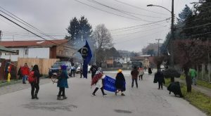 Panguipulli: Un detenido dejó manifestación por muerte de comunero mapuche en Carahue