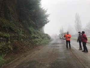 Inhabilitan ruta de acceso sur a Río Bueno: Se registró una remoción en masa