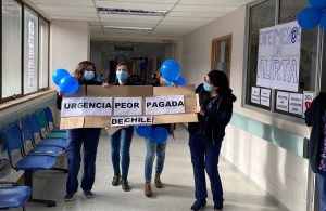 “Somos la UCI peor pagada del país”: Funcionarios del Hospital de Valdivia exigen mejoras salariales