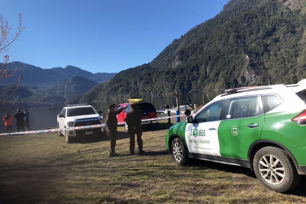 Buscan a adulto mayor que cayó desde un kayak en lago Pellaifa en Panguipulli