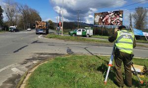 Motociclista murió tras colisión frontal con camión forestal en acceso a Paillaco