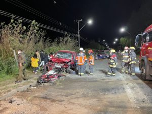 Un fallecido y cinco lesionados deja accidente de tránsito en el acceso sur a Valdivia