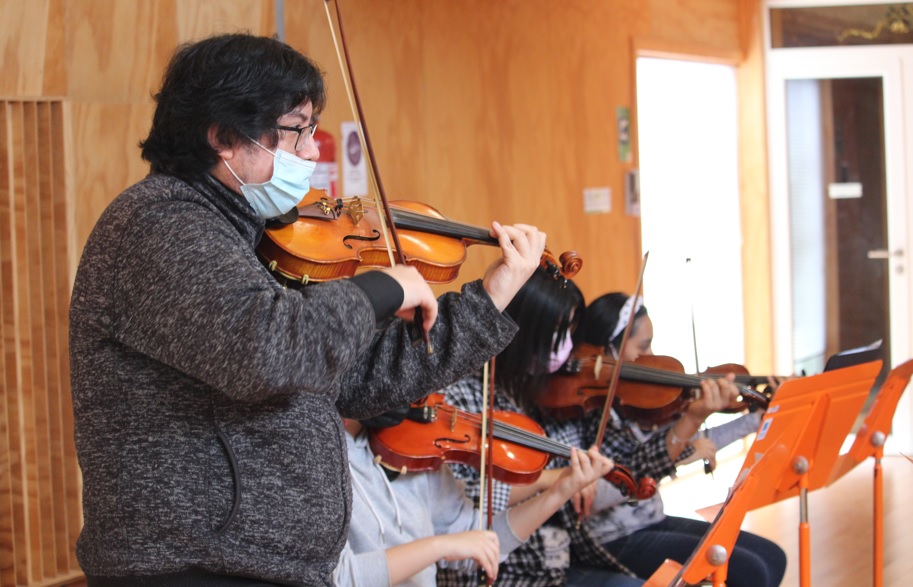 Orquesta CIFAN prepara conciertos y funciones al aire libre en Valdivia