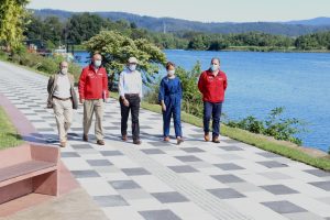 Inauguran el tercer tramo de la Costanera de Valdivia: Incluye muelle de transporte fluvial