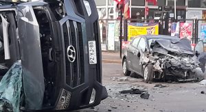 Diez lesionados deja grave accidente en Valdivia: Un conductor estaba bajo efectos del alcohol