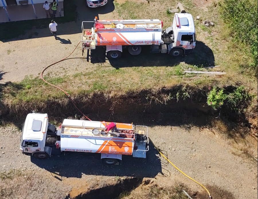 Por sequía: Más de 300 familias recibirán abastecimiento de agua con camiones aljibe en Valdivia