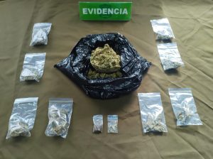 Tras persecución: Detienen a hombre que tenía más de un kilo de marihuana en Valdivia