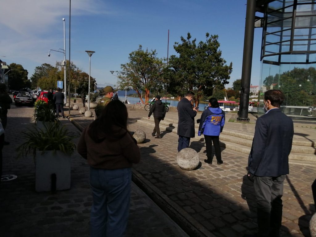 Reconstituyen escena por caso de trauma ocular durante Estallido Social en Valdivia