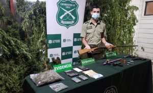 Desbaratan dos focos de venta de drogas en La Unión: Decomisaron dos kilos de marihuana y armas