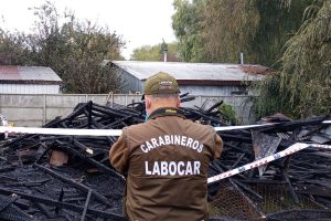 Preso quedó hombre acusado de incendiar un inmueble en sector Las Ánimas de Valdivia